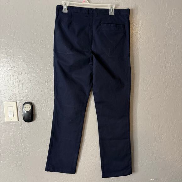 Old Navy Slim School Uniform Chino Pants for Boys, Navy, 20 Plus 665608 - Picture 2 of 8